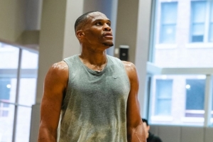 為下一站做準備！威少更新社媒 轉發一組今日的訓練照