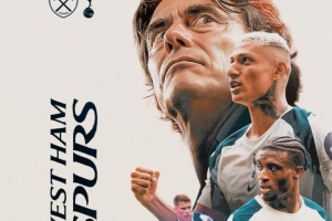 熱刺發布對陣西漢姆海報：弗蘭克、理查利森、范德文、庫杜斯出鏡