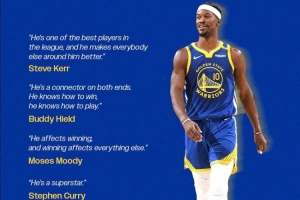 高度評價！勇士官推曬教練、隊友語錄祝巴特勒36歲生日快樂