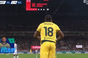 恩昆庫首秀！米蘭第86分鐘換上恩昆庫，換下希門尼斯