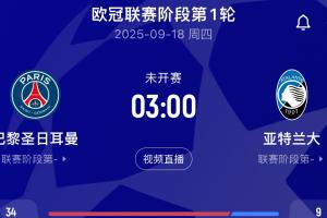 衛冕冠軍遭遇傷病潮！巴黎開賽4輪傷5名大將，周中歐冠對亞特蘭大