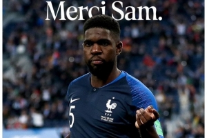 烏姆蒂蒂退役，比利時后衛穆尼耶調侃：我們再也不用擔心了