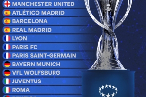 女足歐冠聯(lián)賽階段18強(qiáng)出爐：皇馬、曼聯(lián)、羅馬通過(guò)資格賽晉級(jí)