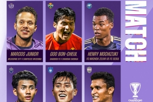 亞冠精英聯賽首輪最佳候選：破門申花、蓉城和海港的3名球員入圍