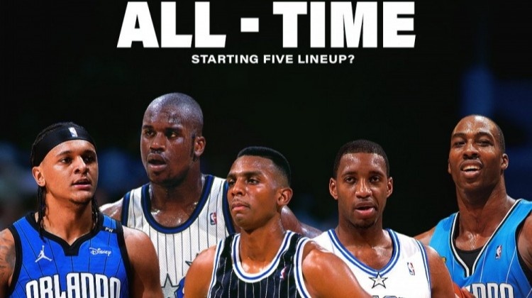 你的選擇是？魔術隊曬歷史先發五人：便士+麥迪+班凱羅+鯊魚+魔獸