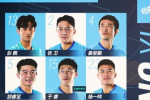 深圳新鵬城客戰天津津門虎首發陣容出爐！