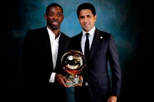 法媒：納賽爾應登貝萊之邀參加了金球頒獎禮，而沒有隨隊去馬賽