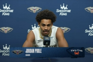 普爾：來鵜鶘最興奮的就是贏球&進(jìn)季后賽 那種感覺體驗(yàn)過就還想要