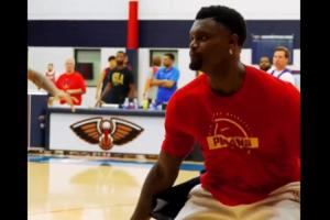 鵜鶘訓練營首日 錫安像是在飛&敏捷性大幅度提升 普爾盧尼亮相