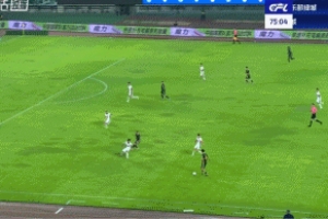 進球無效！浙江第76分鐘打入一球，裁判判罰奧烏蘇犯規在先