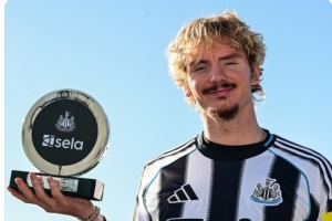 5場2球，紐卡官方：新援沃爾特馬德當選隊內9月最佳球員