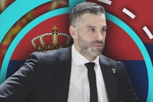 年僅39歲！塞爾維亞男籃官宣新任主教練阿里姆皮耶維奇