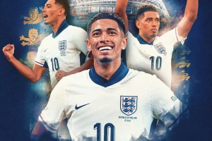 8場1球4助攻！官方：貝林厄姆當選英格蘭隊2024/25賽季最佳男球員