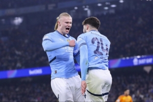 對陣摩納哥上半場，哈蘭德進(jìn)球數(shù)比他成功傳球的次數(shù)還要多