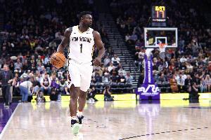 步態輕盈！錫安僅16分鐘8中5拿下15分2板5助2斷