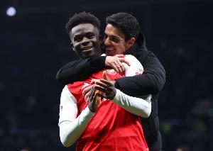 薩卡：阿爾特塔會為俱樂部帶來成功，我期待那一天的到來