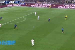 連續(xù)9個賽季意甲聯(lián)賽進球！巴雷拉追平恰爾汗奧盧和佩萊格里尼