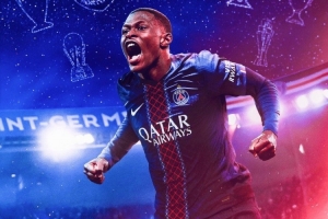 努諾-門德斯任意球破門，法甲官方社媒：他就是世界最佳左后衛