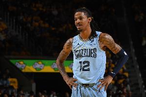 莫蘭特媒體日稱新賽季想打滿82場 結果訓練營扭傷腳踝每周觀察