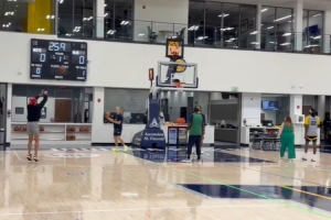 距跟腱撕裂104天！哈利伯頓已開始無護具三分顛投訓練