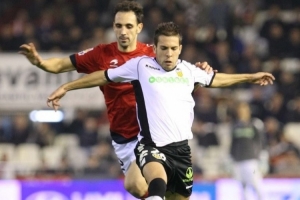 瓦倫西亞致敬阿爾巴：3年110場(chǎng)比賽，他在這里完成西甲首秀