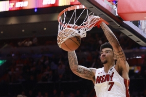 對陣馬刺砍下29+12！記者：熱火準備讓韋爾與阿德巴約搭檔首發