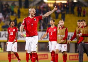 阿瑙：成為奧地利隊史射手王，我要把這個紀錄獻給我的家人