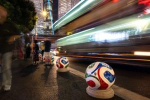 世界杯官方用球“三重浪”限時(shí)亮相上海