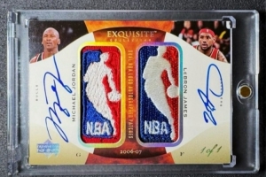 史上第三高成交價(jià)！詹姆斯&喬丹雙簽球星卡拍出1000萬(wàn)美元高價(jià)！