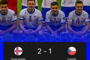 誰能想到！世界第136法羅群島2-1世界第39捷克，實現世預賽3連勝