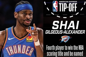 得分+雙料MVP+總冠軍！NBA官推曬亞歷山大上賽季成就 預熱揭幕戰