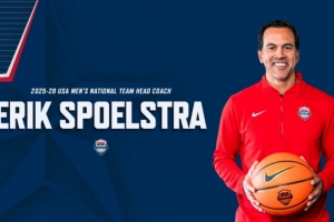 美國男籃官方：斯波擔任美國男籃主教練的任期到2028年結束