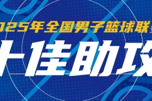 NBL賽季十佳助攻：佩科維奇連續不看人背傳 龐崢麟送隊友輕松取分