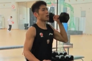 浙江男籃曬訓練視頻：全力備戰全運會 又是健身房強度拉滿的一天