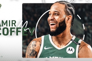 裁掉利文斯頓騰出名額！美記：雄鹿預計將于科菲簽下一份正式合同