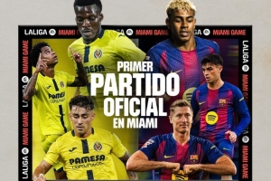 每體：巴薩vs黃潛的海外賽可能與美國大學橄欖球賽時間撞車