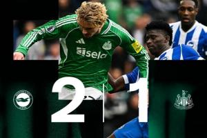 流年不利…紐卡8輪僅2勝掉至英超14，強(qiáng)援還在傷+死敵高居英超第7