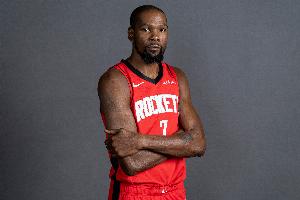 契合？杜蘭特上賽季每回合單挑得分聯(lián)盟第一 而火箭隊聯(lián)盟倒四