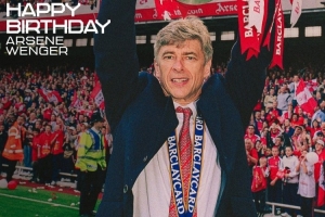 阿森納官方祝溫格76歲生日快樂：我們的創(chuàng)新者，我們的不敗傳奇
