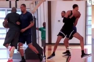 名記：文班這種表現 奧拉朱旺正在某處滿臉自豪地微笑