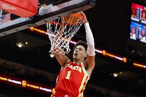 本賽季要起飛！杰倫-約翰遜揭幕戰第一節12分 平生涯單節得分最高