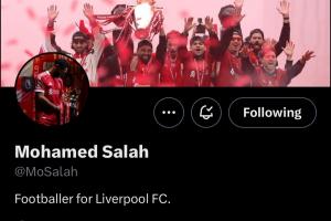 耐人尋味！薩拉赫不僅換掉利物浦元素頭像，連簡介和背景圖也刪了