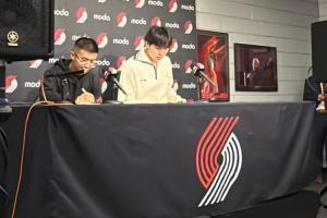 楊瀚森談首秀：全新的體驗和強度 要調整自己的站位 去總結不足