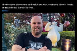 RIP！利物浦官方：女足職員喬納森·漢布爾突發疾病不幸離世