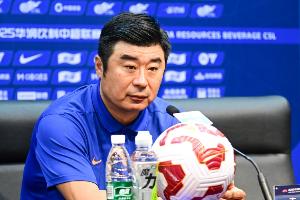 韓鵬：比賽中會給海港上更高的強度，誰奪冠誰保級和我們沒關系