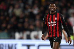 不容易！2025年5月以來，萊奧首次連續兩個意甲主場取得進球