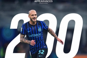 太子！27歲迪馬爾科解鎖國米200場里程碑，貢獻20球37助攻