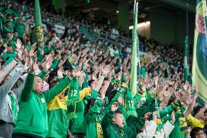 國(guó)安戰(zhàn)海牛共30035位球迷來(lái)到工體觀戰(zhàn)，創(chuàng)工體中超賽季新低