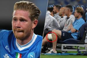 2025提前報銷！天空：德布勞內至少傷缺3-4個月，需決定是否手術