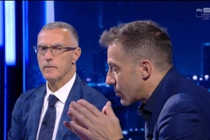 互相奶皮耶羅和貝爾戈米發生爭執，討論國米是不是意甲最強